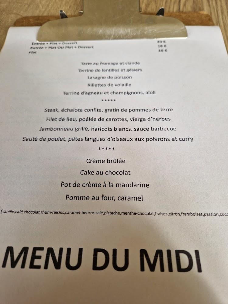 Restaurant C.garonne - Menu Image 1